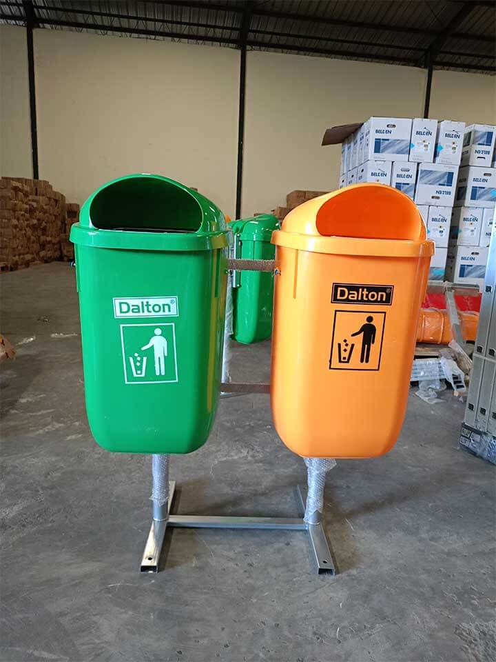 50 Liter Tempat sampah pilah 2 tong - Gambar 5