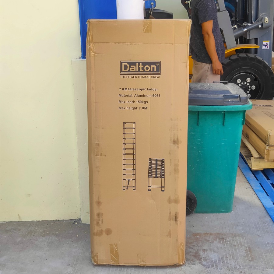 Tangga single teleskopik dalton 7 meter tipe ML-1010L - Gambar 2