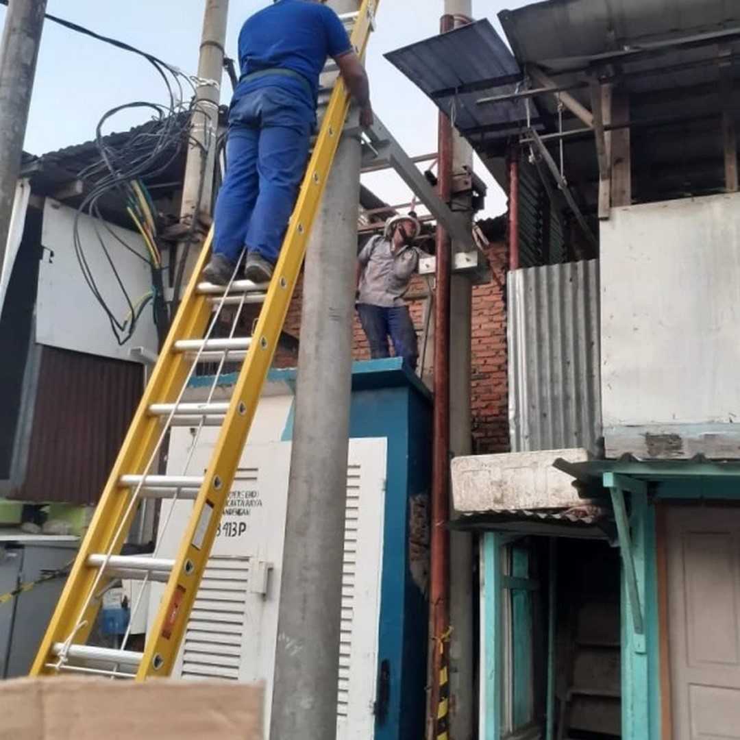 Distributor Tangga PLN Sliding Fiberglass 9.6 Meter 32 Feet - Gambar 53