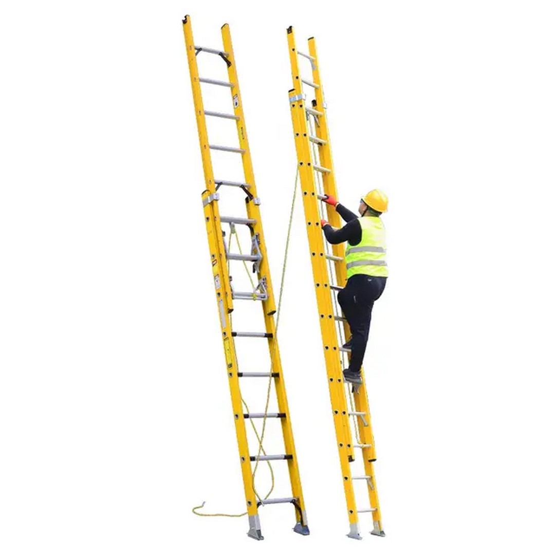 Distributor Tangga PLN Sliding Fiberglass 9.6 Meter 32 Feet