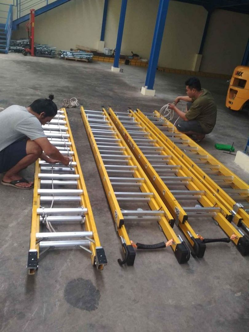 Distributor Tangga PLN Sliding Fiberglass 9.6 Meter 32 Feet - Gambar 50