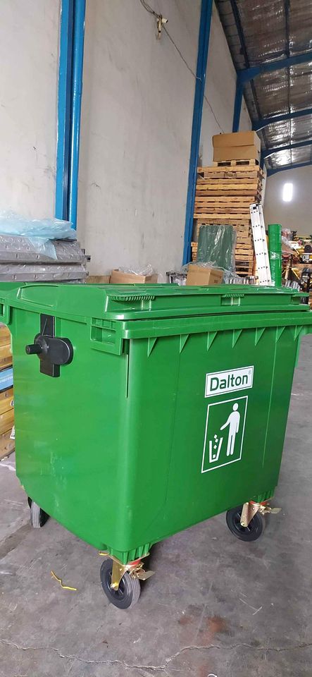 Tong sampah jumbo 1100 liter merk dalton - Gambar 2