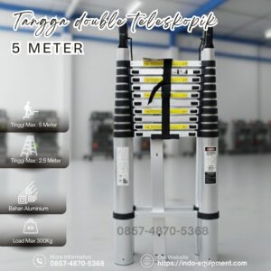 Tangga Double Teleskopik 5 Meter Dalton ML 1003D