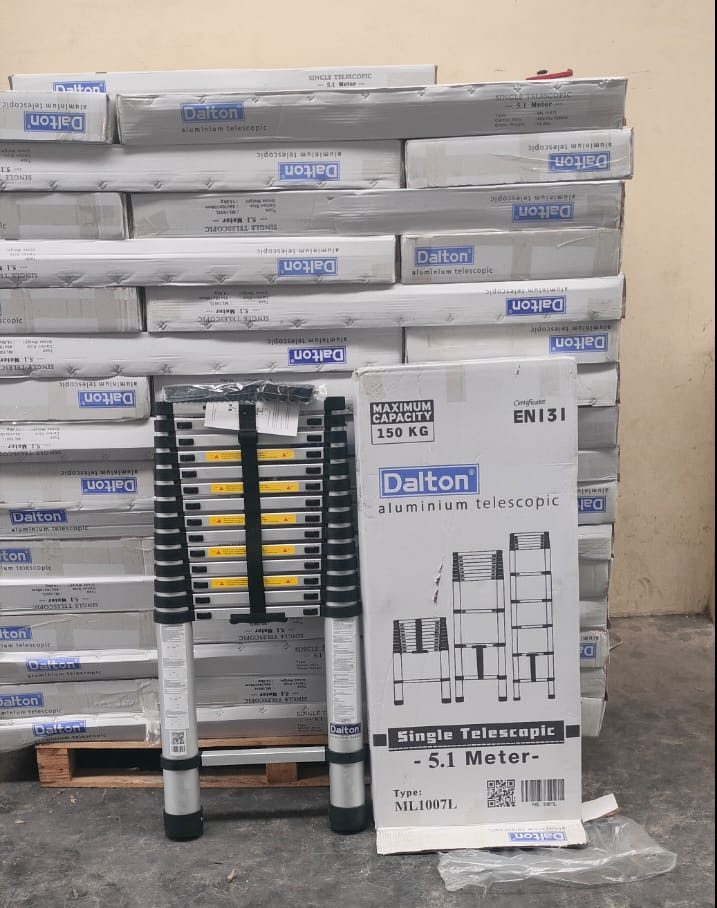 Harga Termurah Tangga Single Teleskopik 5.1 meter DALTON ML 1007L - Gambar 3