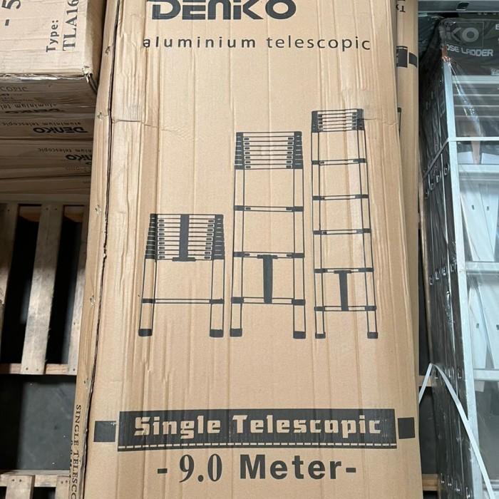 Tangga Single Teleskopik 9 Meter DENKO TLA 20 Bogor