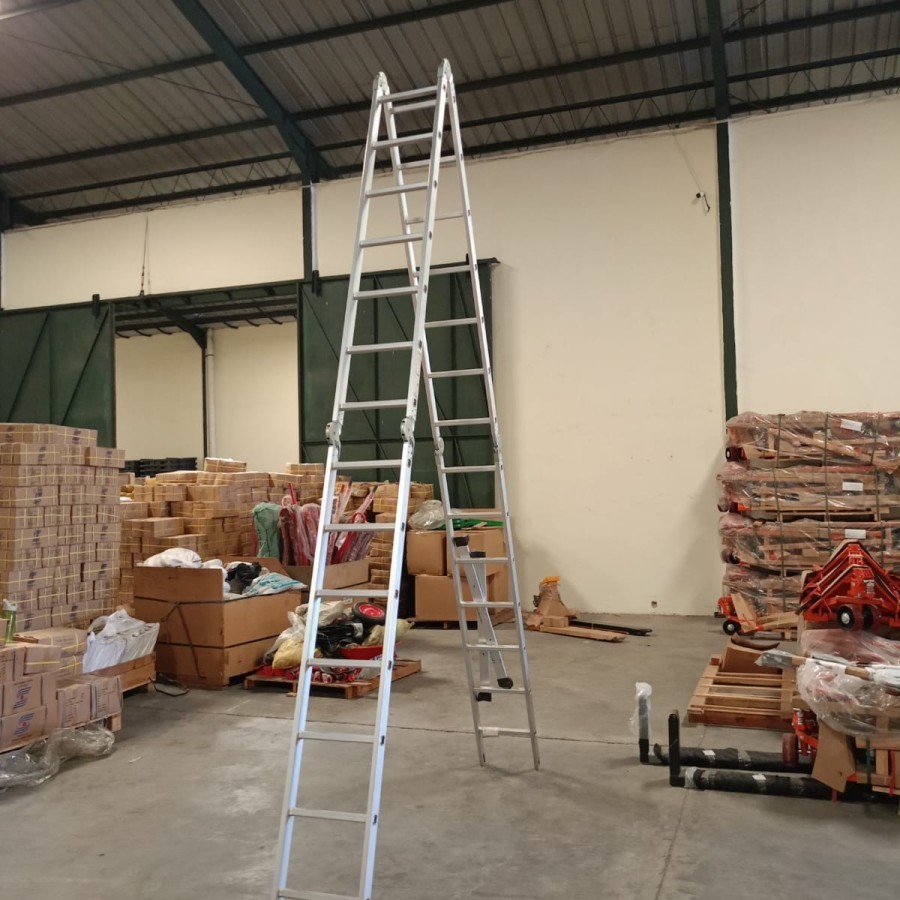 Denko Tangga Lipat Multipurpose 5.7 Meter Mal 4x5 - Gambar 3