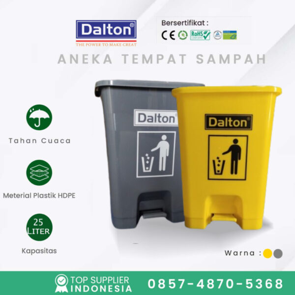 Tempat Sampah Injak 25Liter